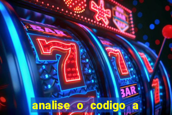 analise o codigo a seguir 1 import javax.swing.joptionpane
